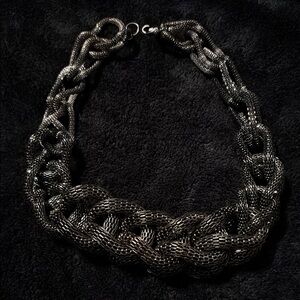 Chunky Silver Chain Necklace